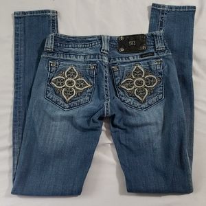 Low Rise Skinny Miss Me Jeans JP61035 - Size 26